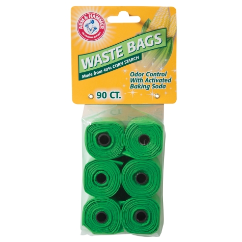 71091 Waste Bag, Cornstarch, Green