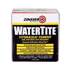 Watertite 05074 Hydraulic Cement, Gray, Solid, 2.5 lb, Carton