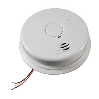 Kidde 21010408-N Carbon Monoxide and Smoke Alarm, LED Display, 85 dB, Electrochemical Sensor, Surface Mounting