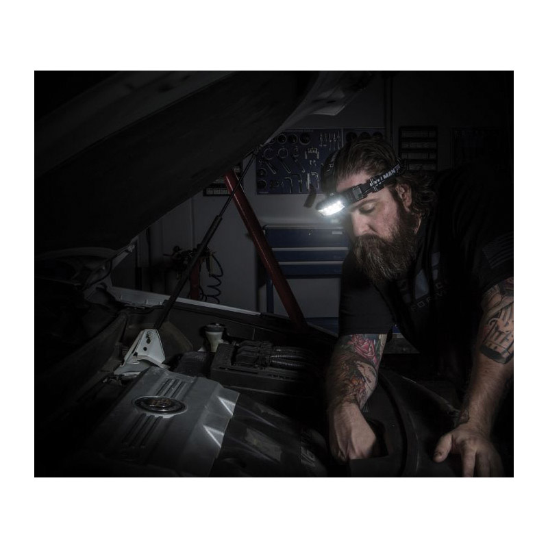 Pro LED Headlamp, Steelman, Rechargeable Battery, 250 Lumen - 3