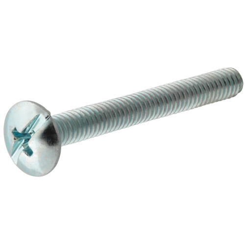 HILLMAN 411347 Machine Screw, #6-32 Thread, 1/2 in L, Coarse Thread, Truss Head, Phillips Drive, Stainless Steel, 25 PK - 1