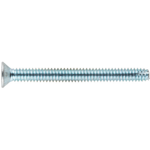 Thread Cutting Screw, Hillman, Phillips-Drive, Flat-Head, 1/4 in x 20 2 in Type-F - 2