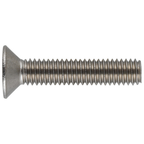 HILLMAN 44519 Cap Screw, M4-0.7 Thread, 30 mm L, Coarse Thread, Flat Head, Socket Drive, Stainless Steel, 10 PK - 2
