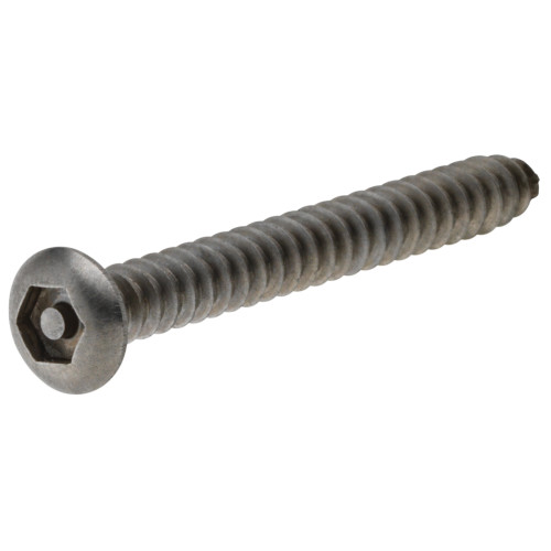 HILLMAN 45770 Screw, #8 Thread, 3/4 in L, Button Head, Hex, Socket Drive, Stainless Steel, 10 PK - 1