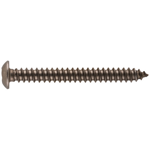 HILLMAN 45770 Screw, #8 Thread, 3/4 in L, Button Head, Hex, Socket Drive, Stainless Steel, 10 PK - 2