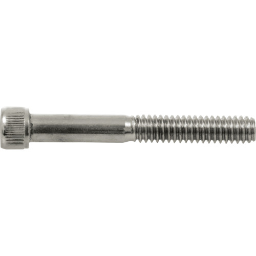 Cap Screw, Hillman, Chrome, Socket-Drive, Knurled-Head, 3/8 in -16 x 2-3/4 in - 2