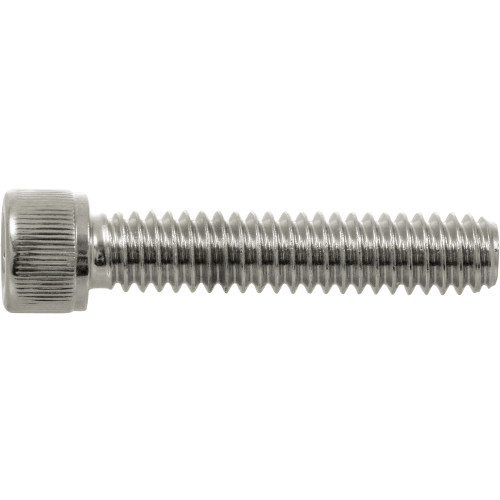 Cap Screw, Hillman, Chrome, Socket-Drive, Knurled-Head, 7/16 in -14 x 1-1/2 in - 2