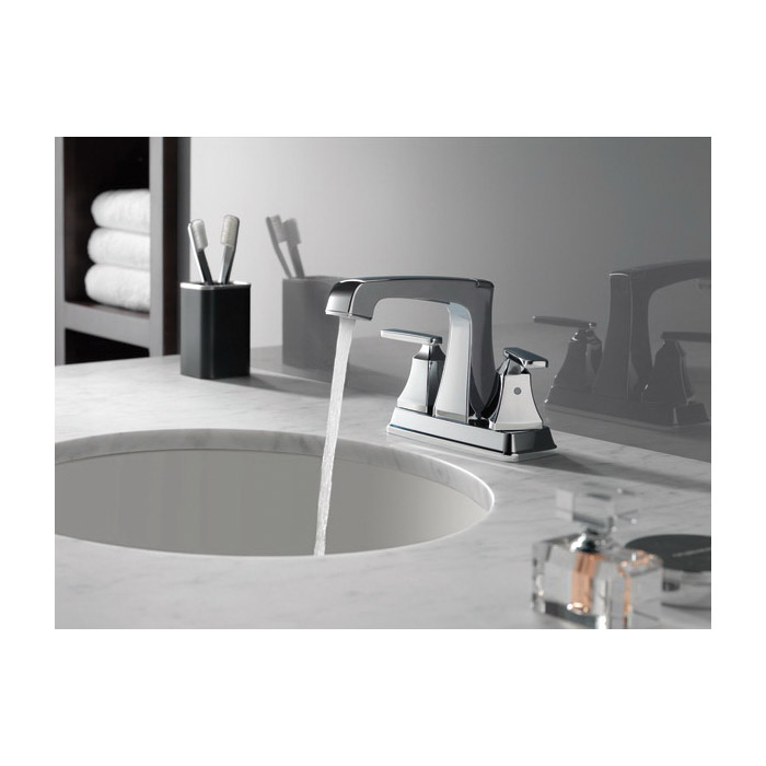 Delta Ashlyn Series 2564-MPU-DST Bathroom Faucet, 1.2 gpm, 2-Faucet Handle, 3-Faucet Hole, Brass/Metal, Chrome Plated - 2