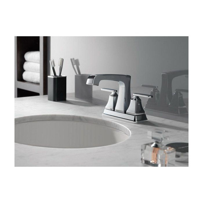 Delta Ashlyn Series 2564-MPU-DST Bathroom Faucet, 1.2 gpm, 2-Faucet Handle, 3-Faucet Hole, Brass/Metal, Chrome Plated - 3