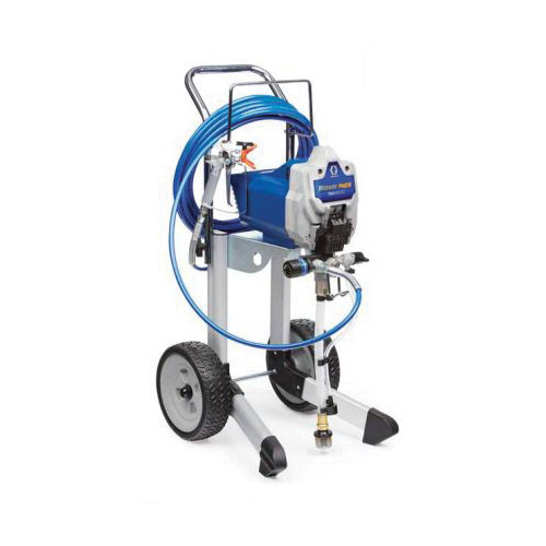 Graco 257025 Airless Paint Sprayer, 3/8 hp, 25 ft L Hose, 0.015 in Tip, 0.24 gpm, 2800 psi, Piston Pump, 0.24 gpm