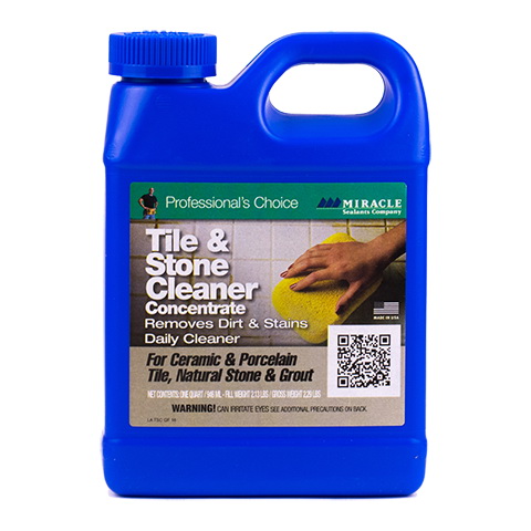 Miracle Sealants TSC6QT Tile and Stone Cleaner, Liquid, Solvent-Like, 1 qt