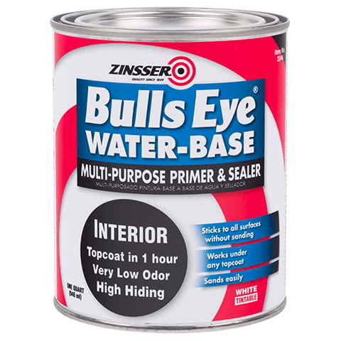 Zinsser 02244 Primer and Sealer, White, 1 qt