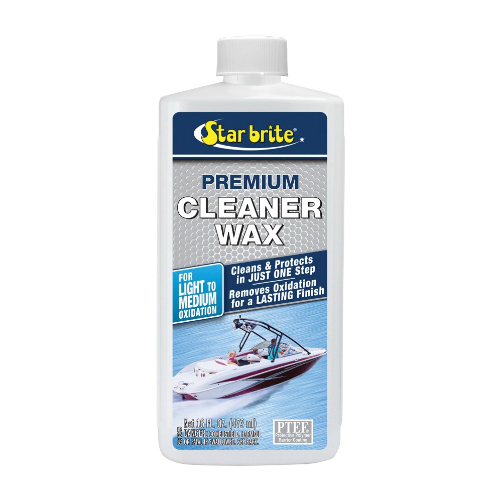 089632P Premium Cleaner Wax, Liquid, Cream, 32 oz Bottle