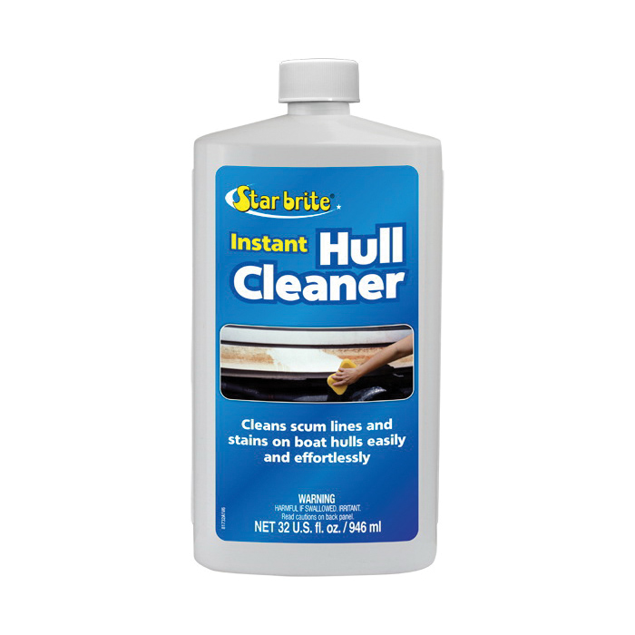 081732PW Instant Hull Cleaner, Liquid, Sweet, Clear, 32 oz, Bottle