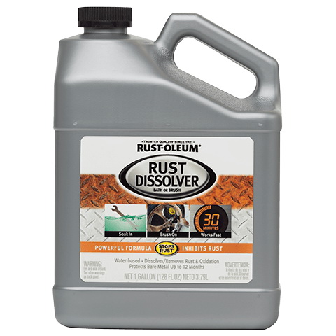 Rust-Oleum 286746 Rust Dissolver, Liquid, Solvent-Like, 1 gal