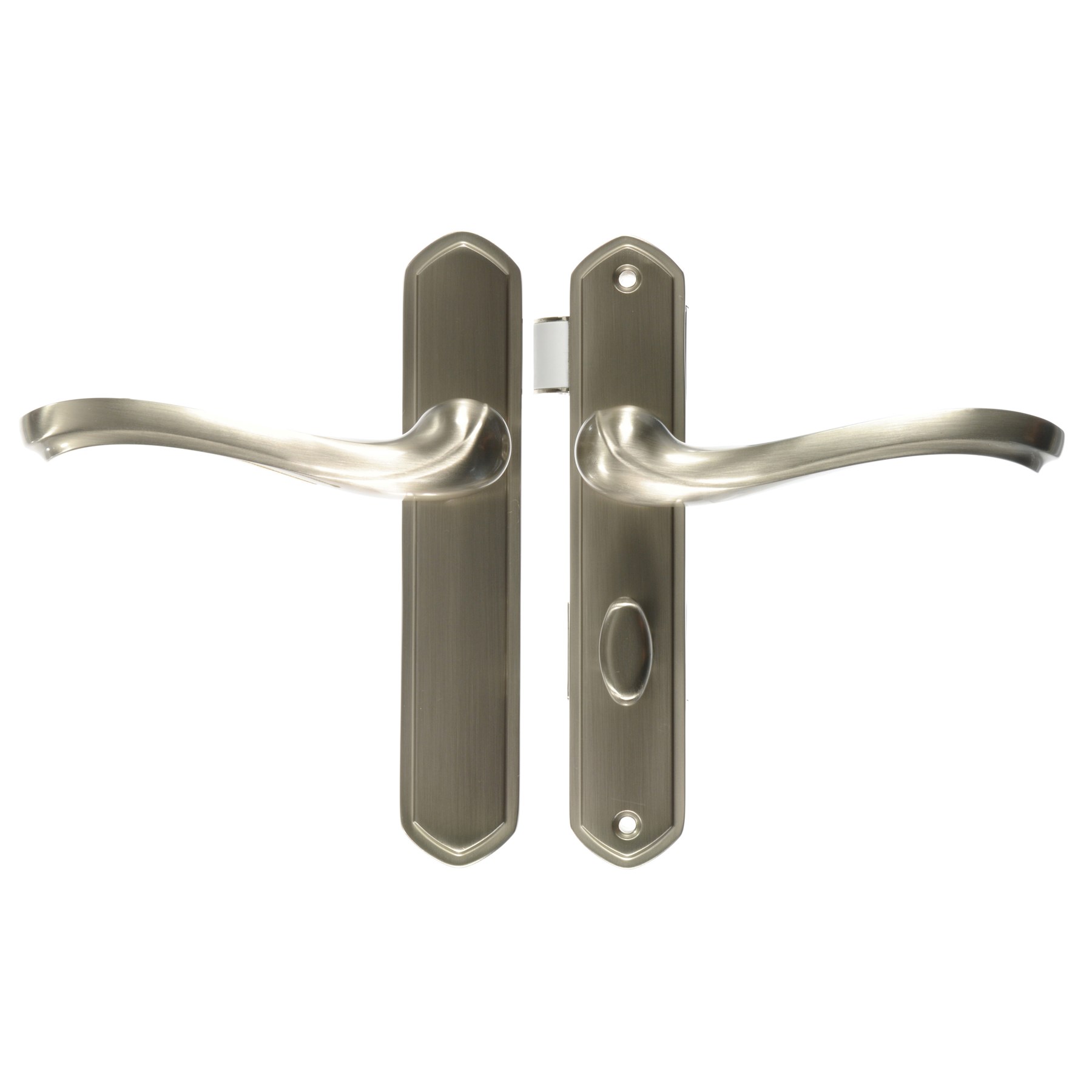 VCA112SN Latch, Metal, Satin Nickel, 3/4 to 1-1/4 in Thick Door