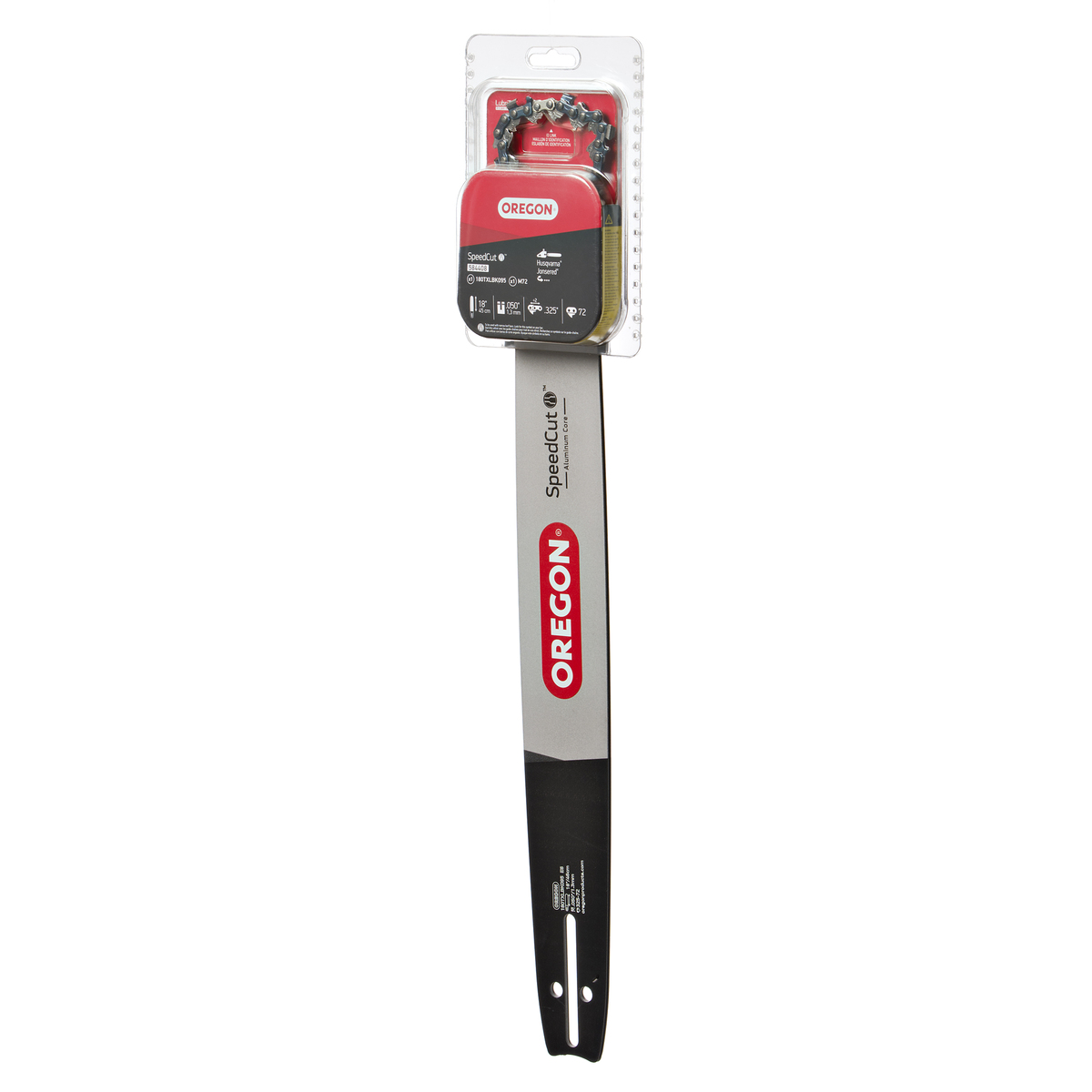 Oregon SpeedCut 584408 Bar and Chain Combo, 25-1/4 in L, 5