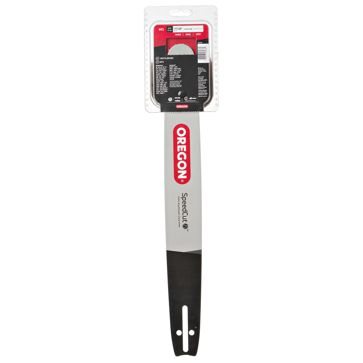 Oregon SpeedCut 584408 Bar and Chain Combo, 25-1/4 in L, 5
