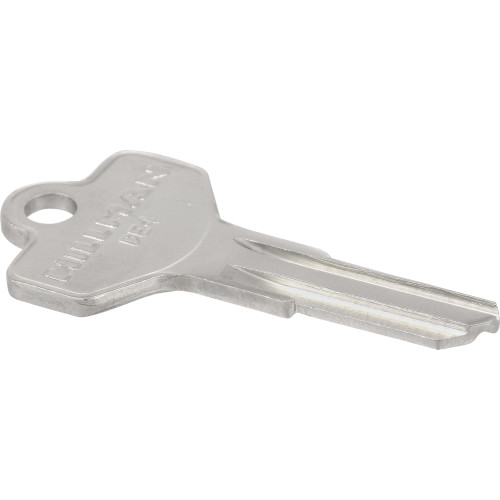 HILLMAN 84966 Key Blank, Brass, Nickel - 2