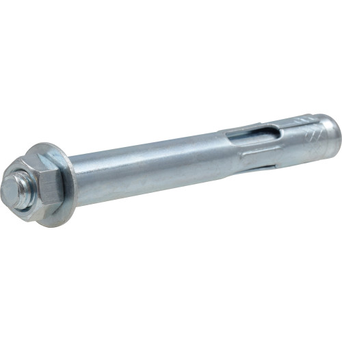 370808 Sleeve Anchor, 1/2 in Dia, 4 in L, Zinc
