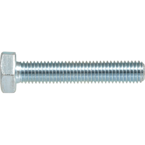 HILLMAN 44568 Hex Cap Screw, M8-1.25 Thread, 80 mm OAL, Class 8.8 Grade, Zinc, Metric Measuring, Coarse Thread - 2