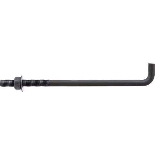 Anchor Bolt, Hillman, Nut & Washer, 5/8 in x 12 in - 2
