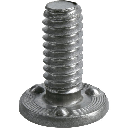 Weld Stud, 3 Projections, 1/4 in x 20 5/8 in, Hillman - 3