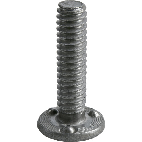Weld Stud, 3 Projections, 1/4 in x 20 1 in, Hillman - 3