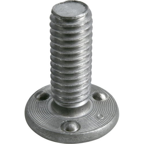 Weld Stud, 3 Projections, 5/16 in x 18 7/8 in, Hillman - 3