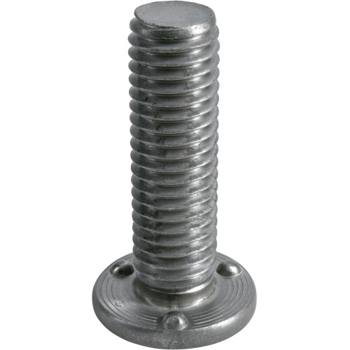 Weld Stud, 3 Projections, 1/2 in x 13 1-3/4 in, Hillman - 3