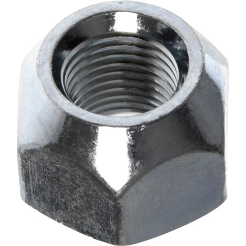 HILLMAN 43405 Wheel Lug Nut, Fine Thread, 7/16-20 Thread, Steel, Zinc - 1