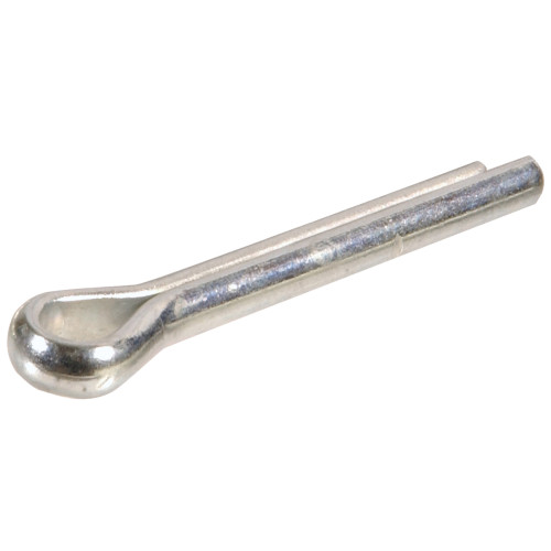 41932 Cotter Pin, 1/8 in, 1-1/2 in L, Zinc, Bulbous Head, 60 PK