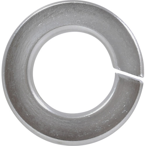 Split Lock Washer, Hillman, Chrome, M4 - 2