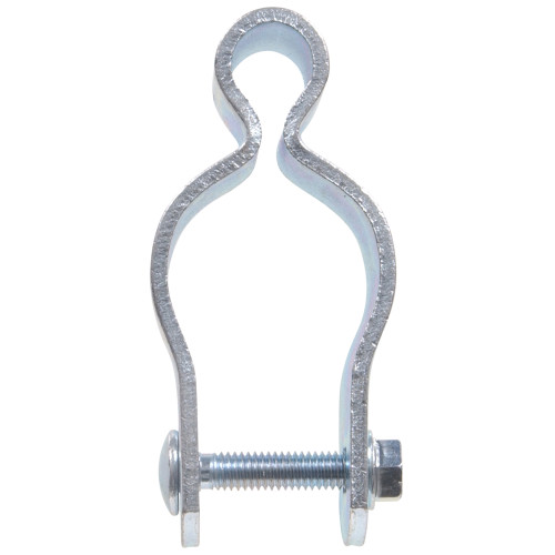 Hardware Essentials 852530 Pipe Gate Hinge, 2 in Dimensions, Steel, Zinc
