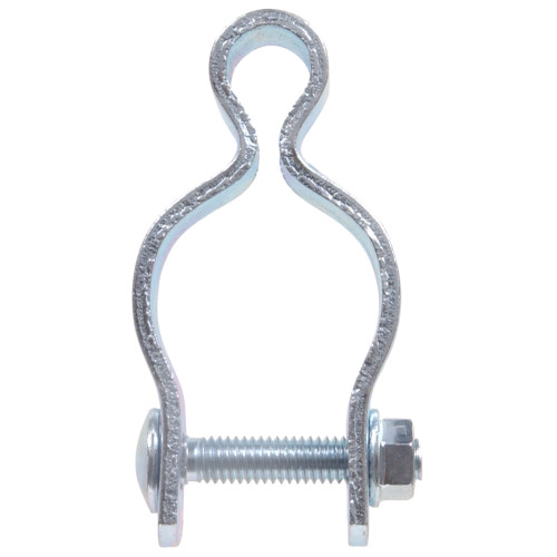 Hardware Essentials 852531 Pipe Gate Hinge, 1-5/8 in Dimensions, Steel, Zinc