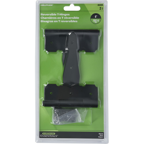 Hardware Essentials 853359 Gate T-Hinge, 6 in Dimensions