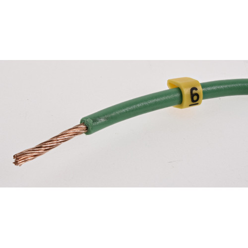 Ec-1 Type, Hillman, Cable Markers, Number, 6 - 3
