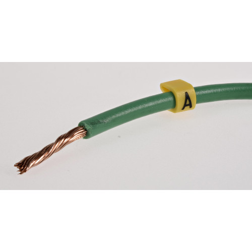 Ec-1 Type, Hillman, Cable Markers, Letter A - 3