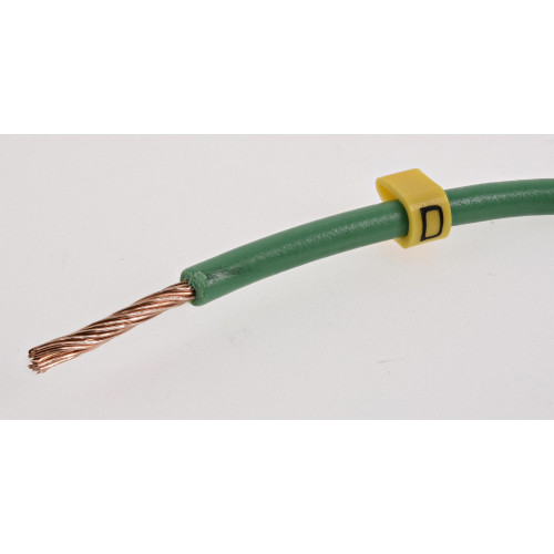 Ec-1 Type, Hillman, Cable Markers, Letter D - 3