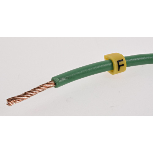 Ec-1 Type, Hillman, Cable Markers, Letter F - 3