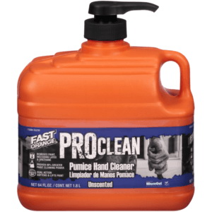 Fast Orange 65230 Hand Cleaner with Pump, Gray, Floral, 64 fl-oz, Bottle