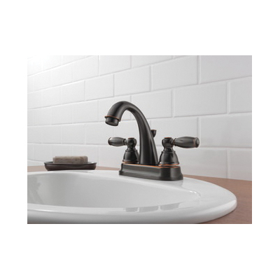 Peerless Claymore Series P299696LF-OB Bathroom Faucet, 1.2 gpm, 2-Handle, 3-Faucet Hole, Oiled Bronze