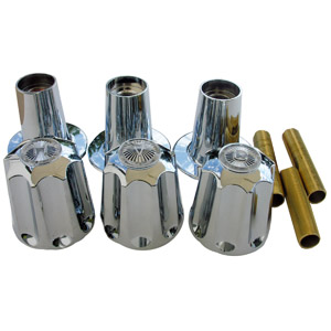 Lasco 01-9163 Tub and Shower Trim Set, For: Gerber Tub/Shower Valve