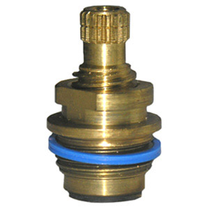 Lasco S-115-1NL Faucet Hot Stem, Brass, For: Union Gopher Products