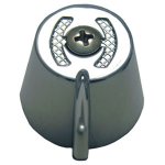 Lasco HC-283 Handle, Lever, For: Union-Gopher Products, Metal, Chrome Plated, 1 in H Dimensions