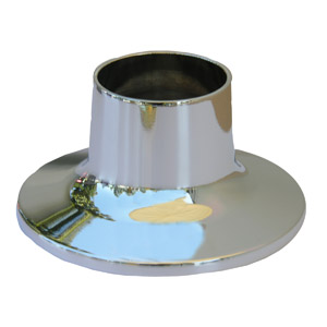 Lasco 03-1623 Flange, Metal, Chrome Plated, For: Price Pfister Tub and Shower