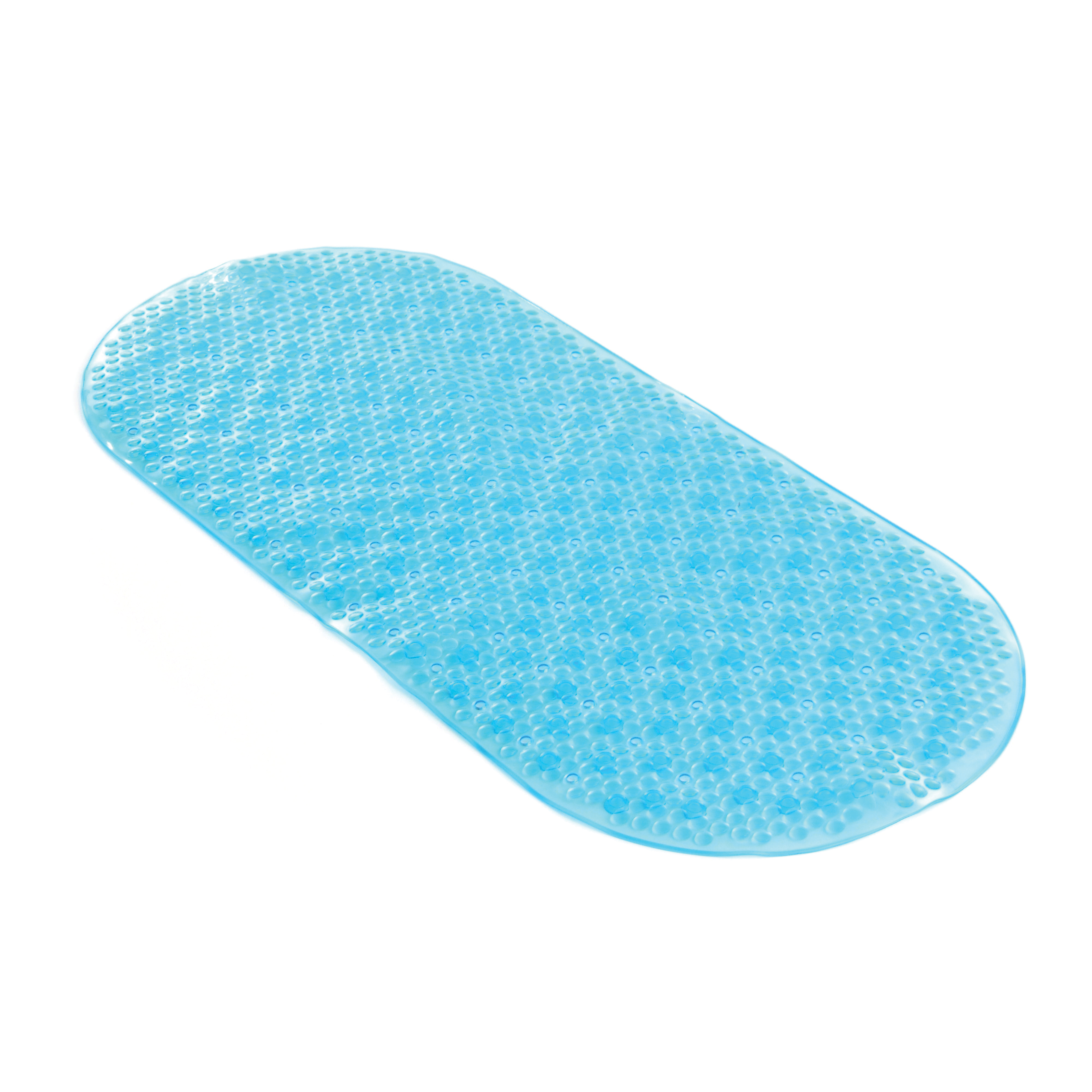 Con-Tact BMAT-C4J01-04 Bubble Bath Mat, 34-1/2 in L, 15 in W, Blue