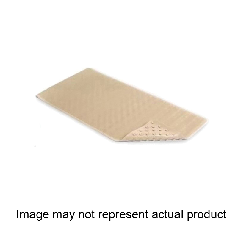 Con-Tact BMAT-C4V04-04 Wave Bath Mat, 36 in L, 18 in W, Rubber, White
