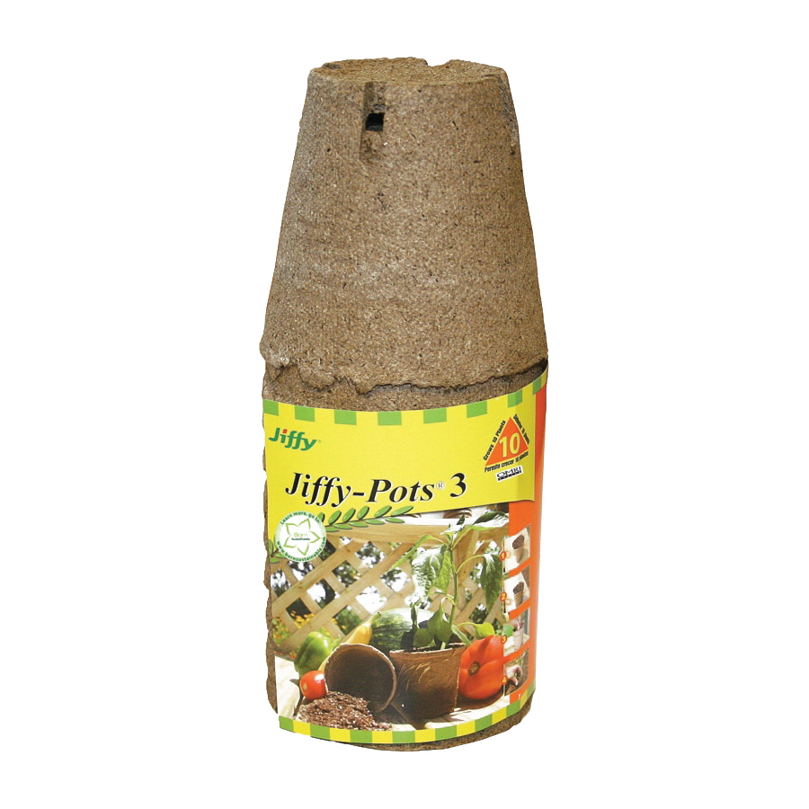 JP310 Round Seed Starter Pot, Canadian Sphagnum Peat, Brown