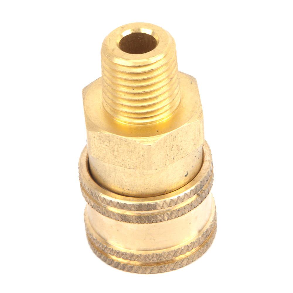 75126 Quick Coupler, 1/4 in Connection, MNPT, Brass